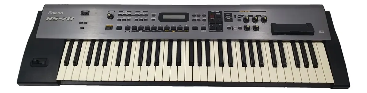 Teclado Sintetizador Roland Rs70 Mostruário Vintage