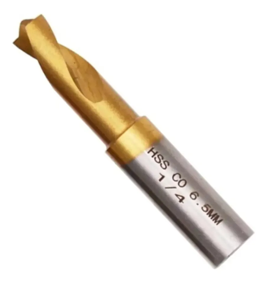 Broca Furadeira 6,5mm 1/4" 147 ADAPTACOES Cobalto HSS Soldagem