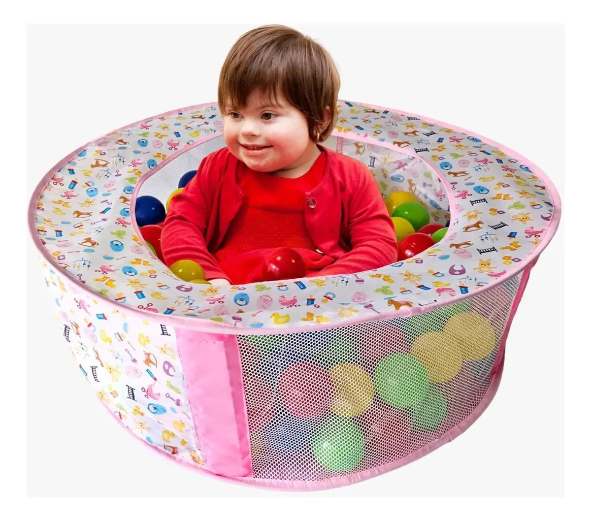 Piscina Bolinhas Infantil 75cm - Poliéster Resistente
