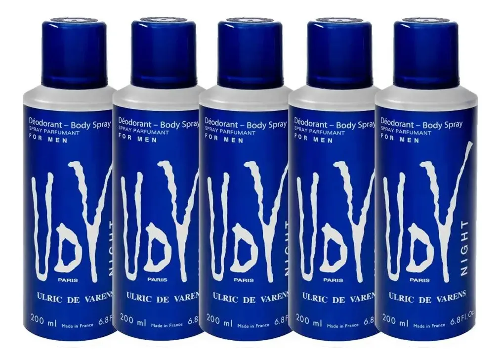 Antitranspirante em spray Ulric de Varens Spray 200 ml pacote de 2 u