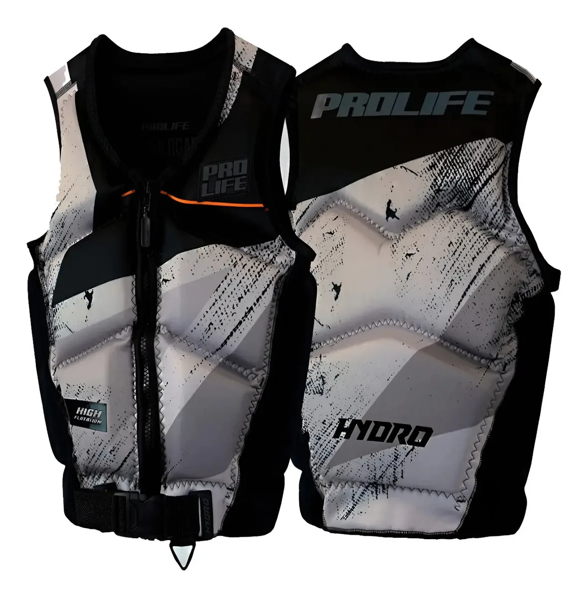 Colete Nylon Jet Ski Homologado Melhor Impacto Hydro Cor Ice Tamanho P