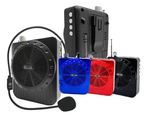 Amplificador Megafone K8 Preto Pontente P/palestra Reuniões