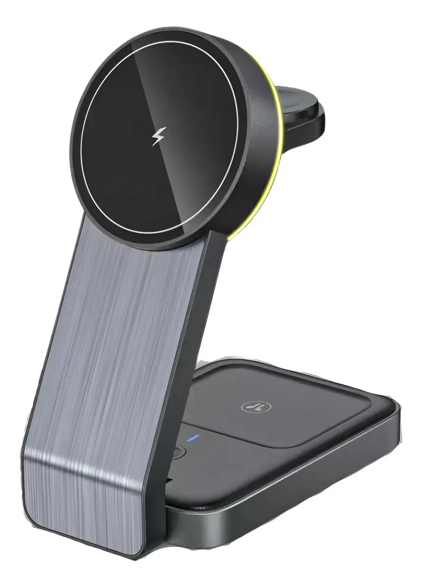 Carregador por Indução 3 em 1 Peining PEI-WS13 para Celular e Smartwatch