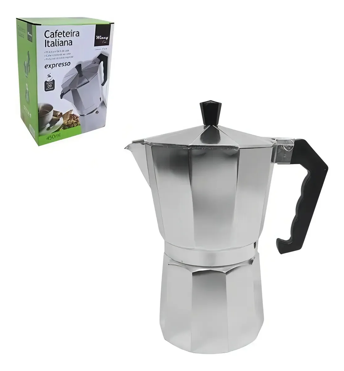 Cafeteira Italiana Alumínio 12 Xícaras 600ml