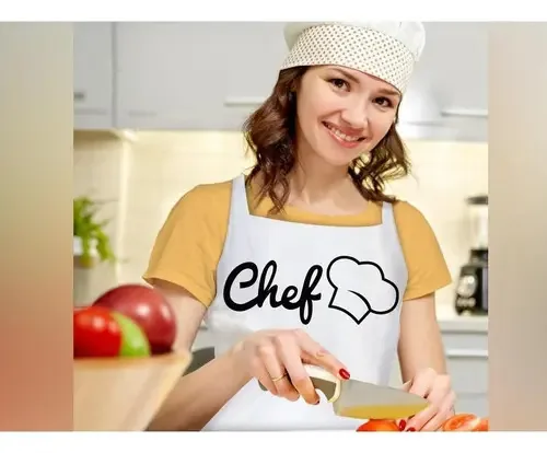 Avental Pvc Chef - Branco