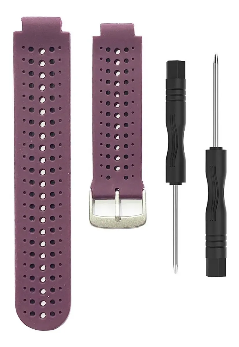 Novas Pulseiras Para Garmin 235 Garmin Forerunner 735xt Cor Roxa / Preta