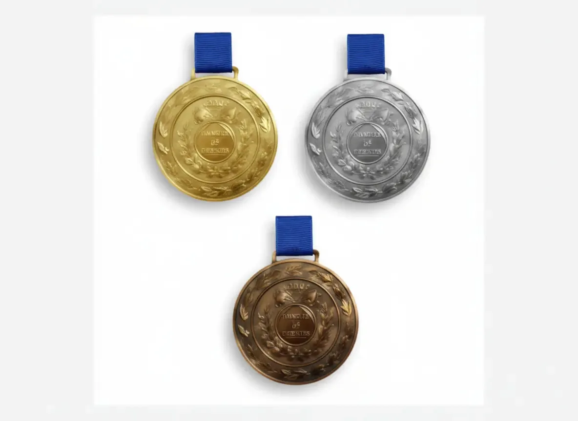 Kit Medalhas 150 Ouro + 150 Prata +150 bronze - 1 Fit