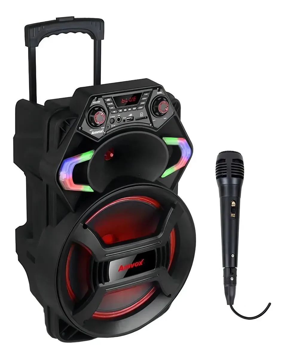 Alto Falante Amvox Aca 550 Strondo Ii- Com 01 Microfone