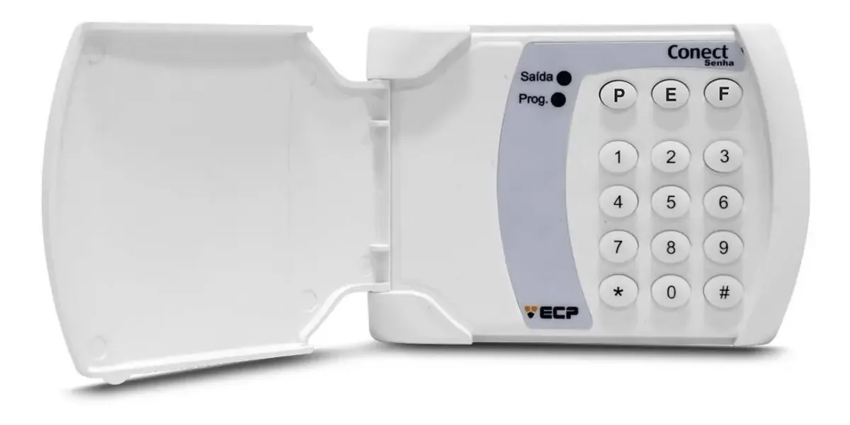 Teclado Controle De Acesso Connect Senha Ecp Até 50 Usuarios