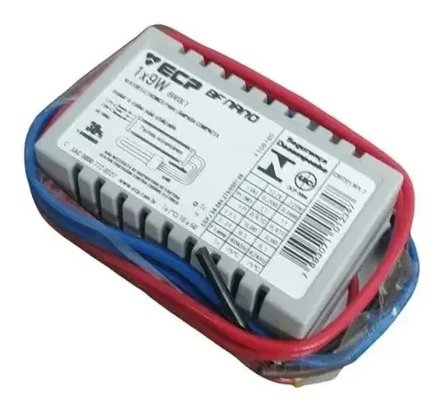 Reator Eletronico P/ Lamp. Compacta Nano 1x9w Ecp