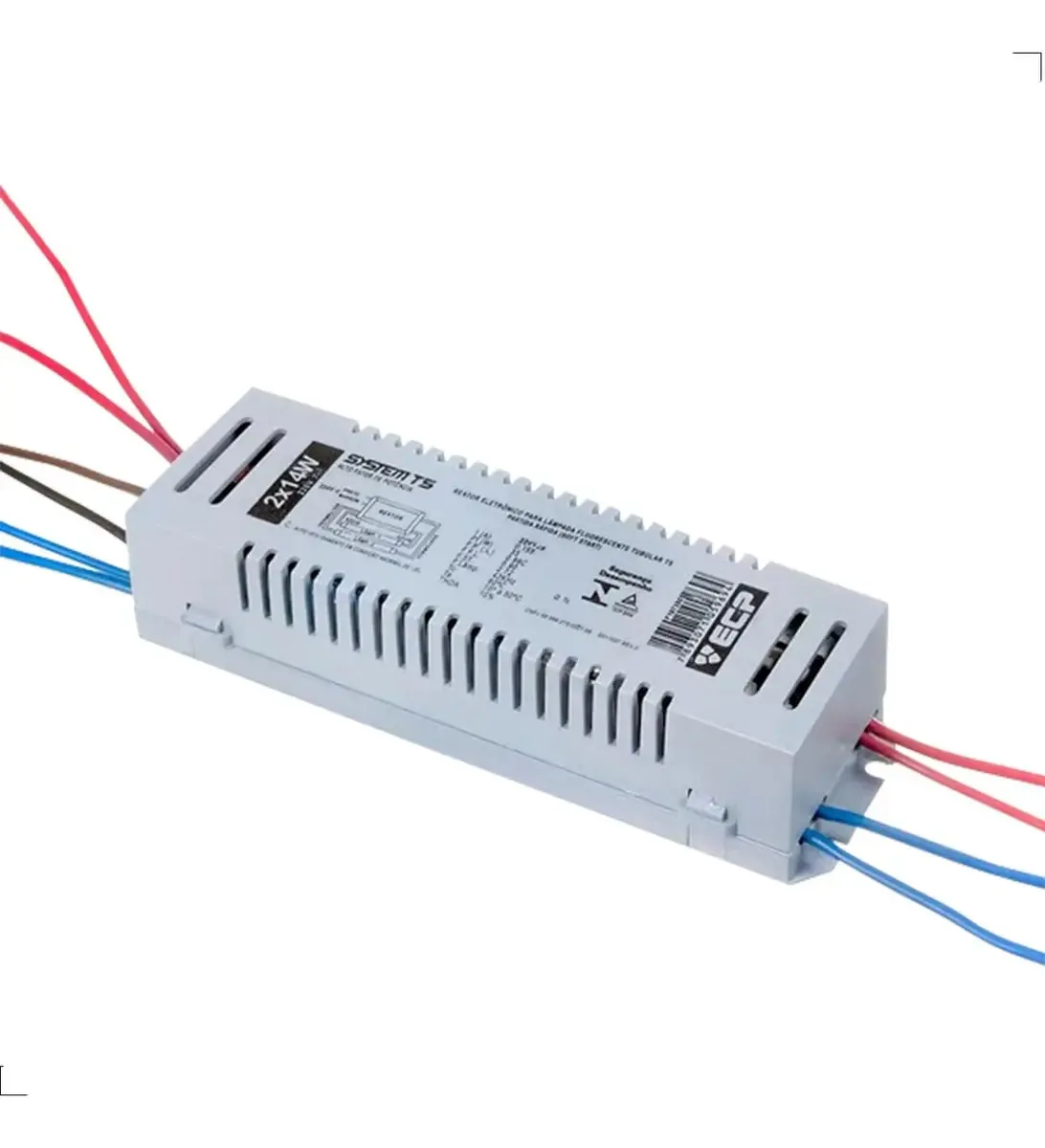 Reator Eletrônico P Lâmpadas Fluor. Tubular T5 2x14w