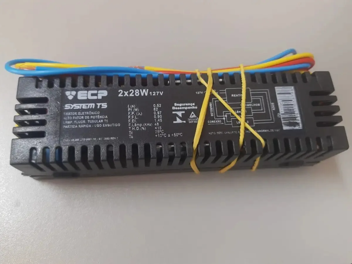 Reator Eletrônico T5 2 X 28 X Ecp Ref.f107345c