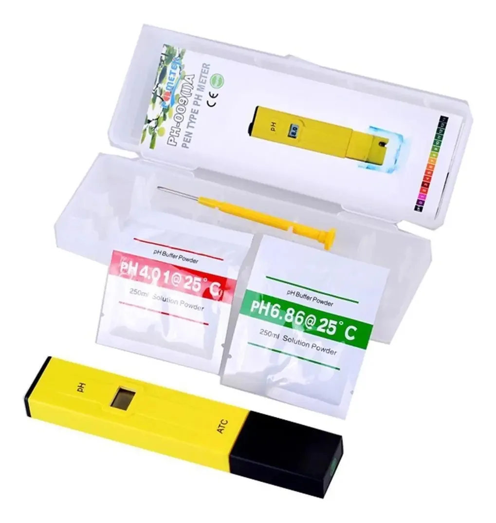 Medidor Ph Digital Amarelo Ybf
