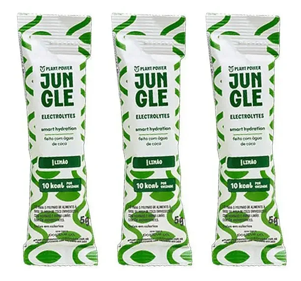 Kit 3x: Repositor Eletrolítico Electrolytes Limão Jungle 5g