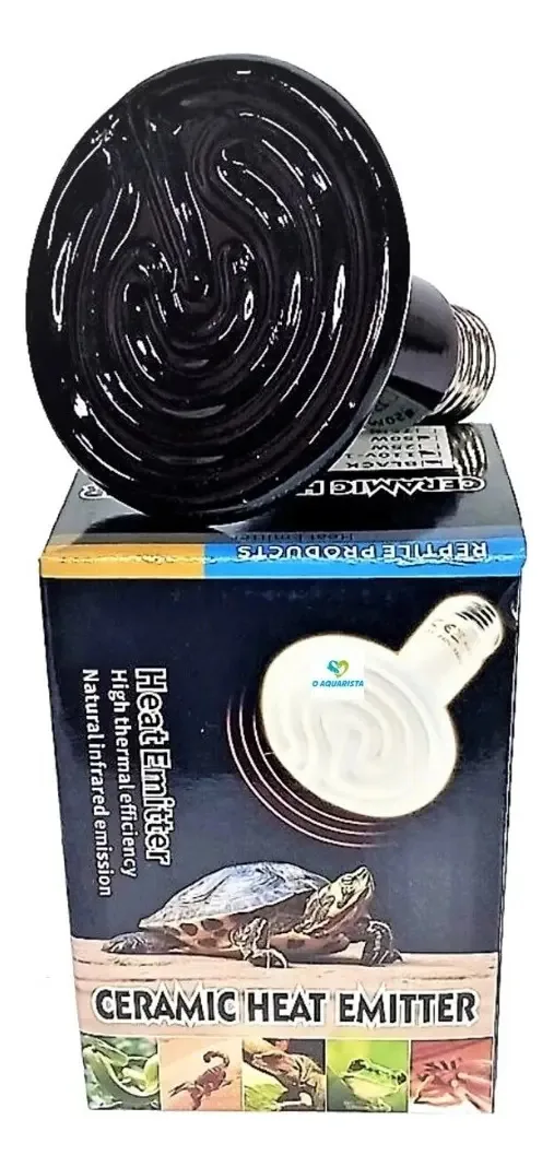 Lampada De Ceramica Aquecedor Repteis,aves 25w 110v