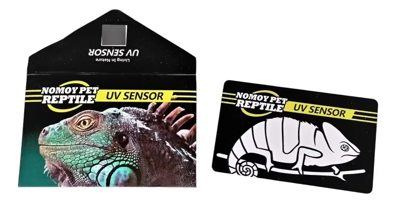 Cartão De Teste De Lampada Uvb,uvb Card Test Repteis N/a
