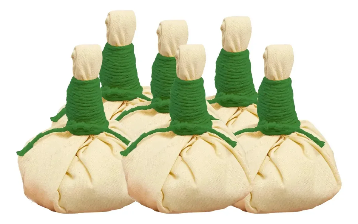 Kit De Pindas Para Massagem Artemísia Corporal