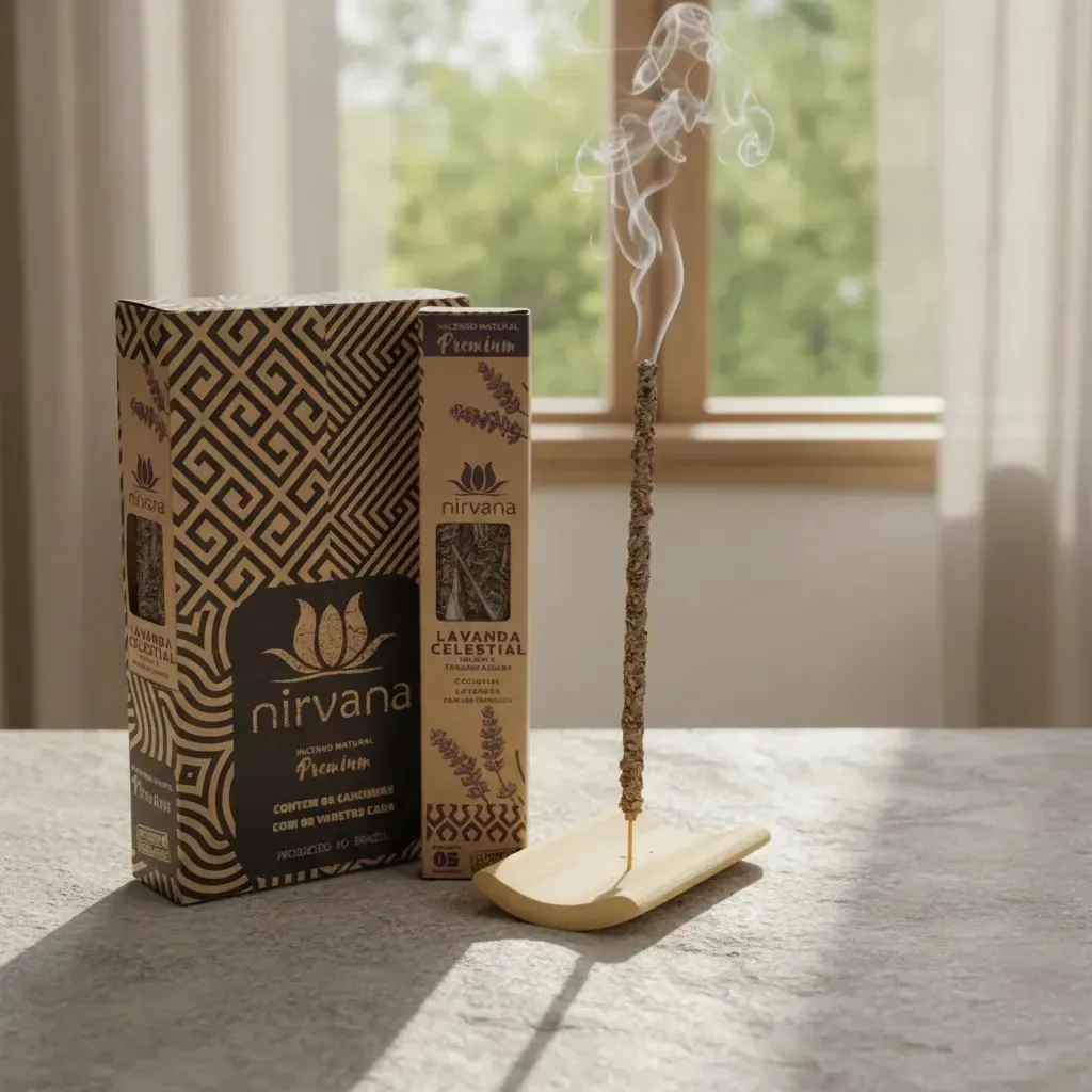 Incensos Nirvana - Premium - Os Aromas Fragrância Lavanda-celestial