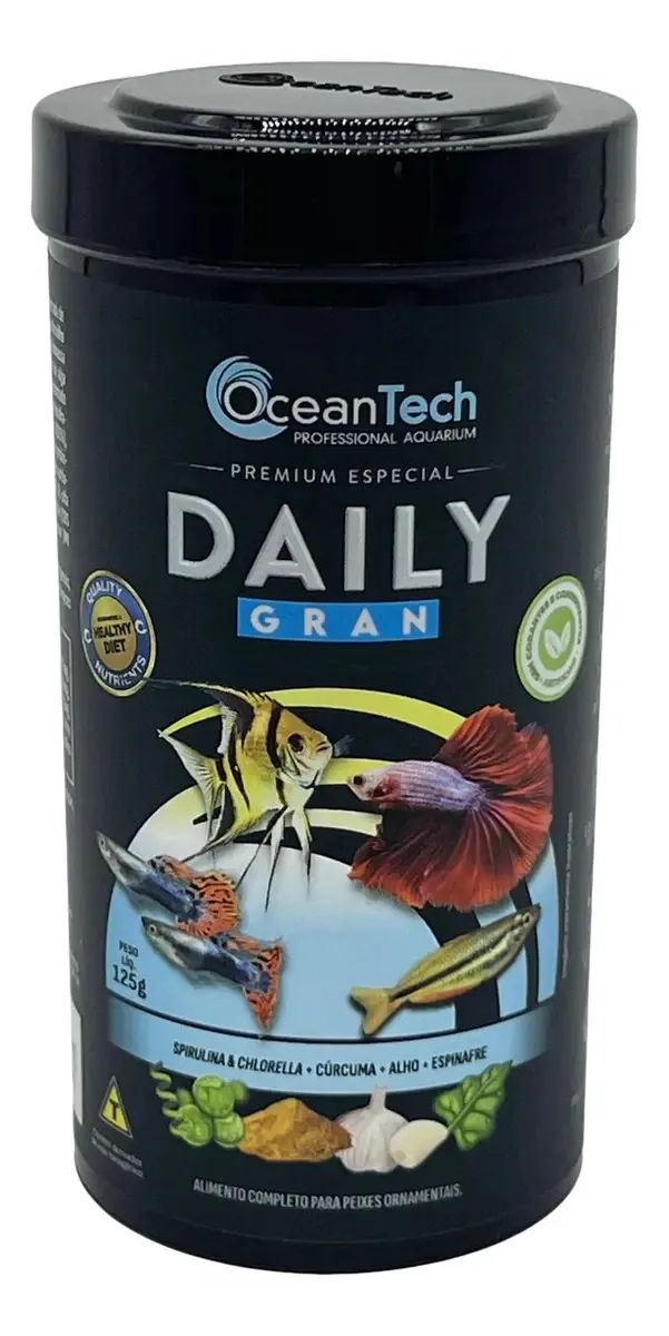 Ração Daily Gran 125g - Ocean Tech