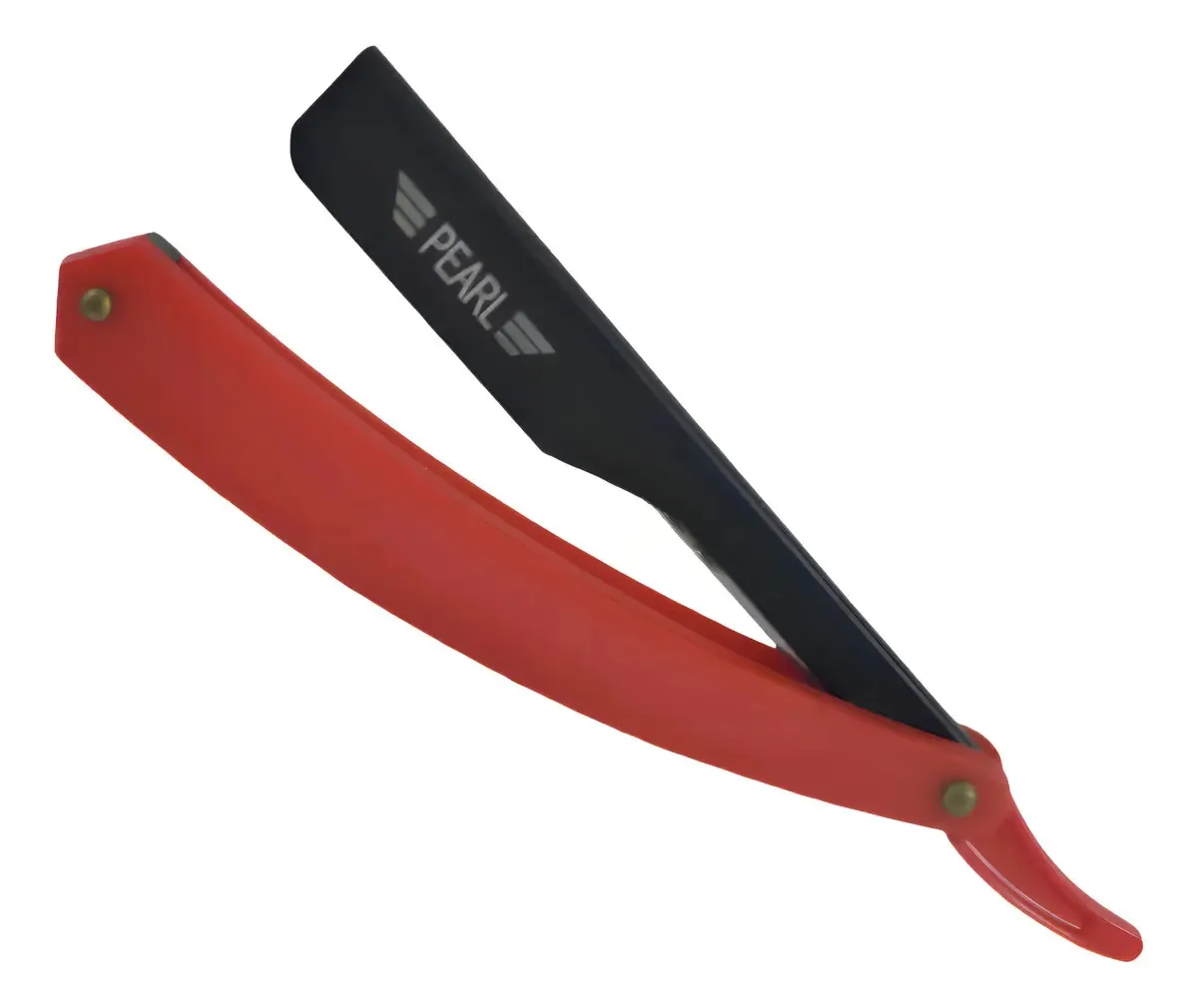 Navalha Profissional Pearl Aço Inox - Gravata Cor Vermelho