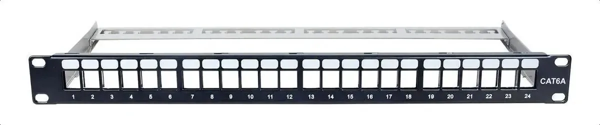 Patch Panel 24 Portas Descarregado Cat6a - Wt2224a