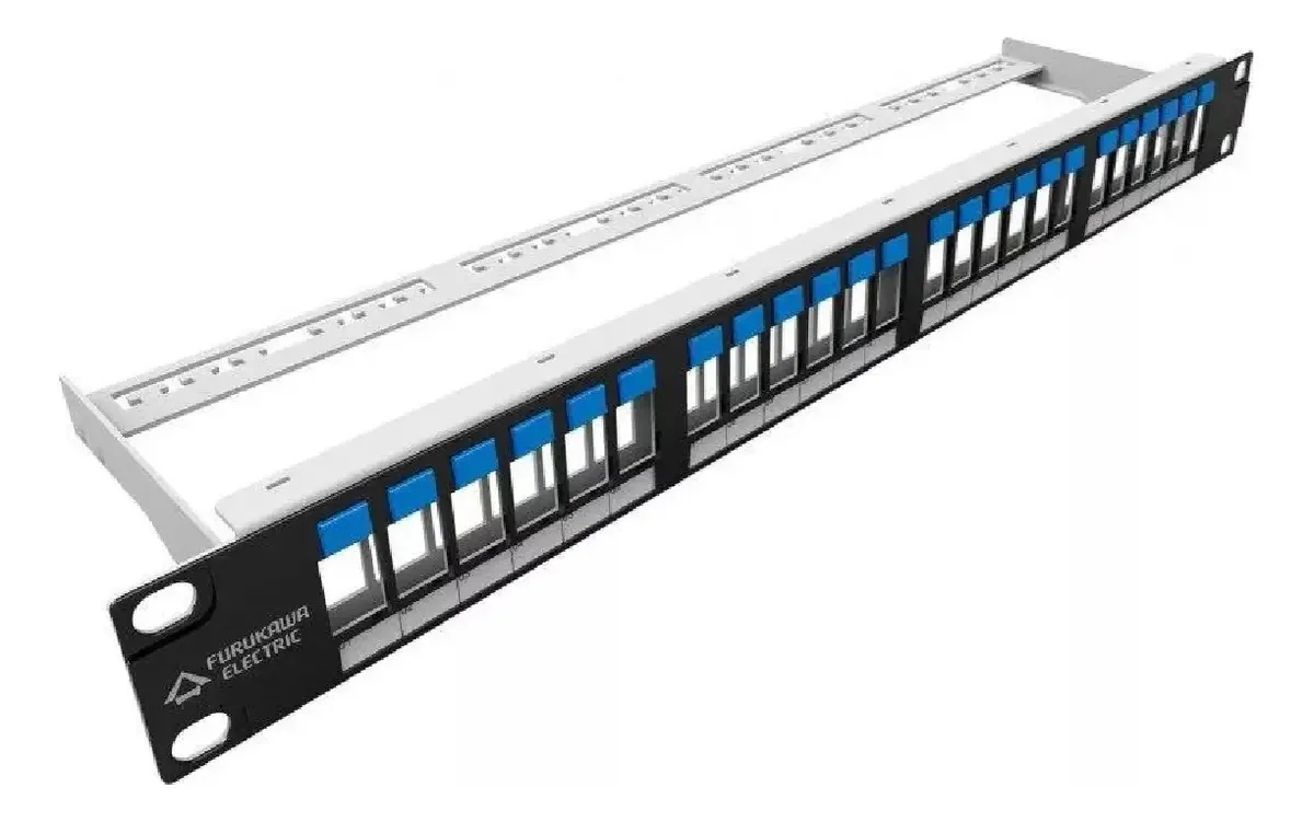 5 Und. Patch Panel Furukawa 24portas Descarregado Blindado