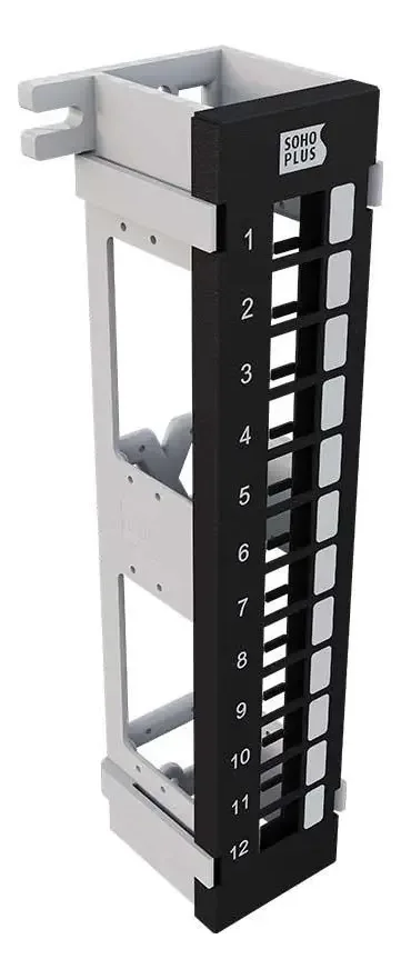 Patch Panel Descarregado 12p De Parede Sohoplus