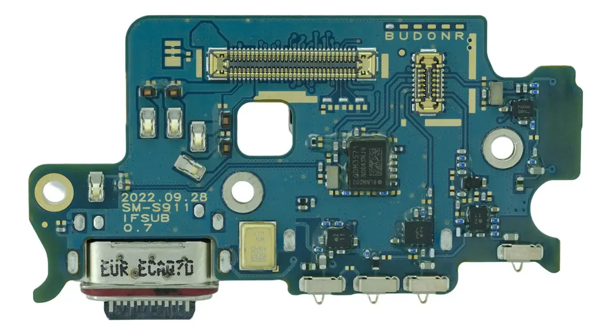 Placa Conector Carga Galaxy S23 SM-S911B/DS GL