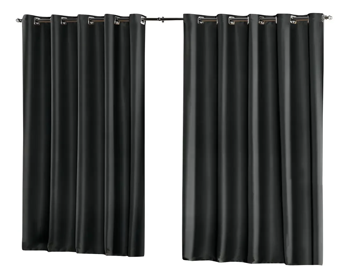 Cortina Blackout Cortina De Pvc 2,80m (larg) X 2,00m (alt) Cor Preto