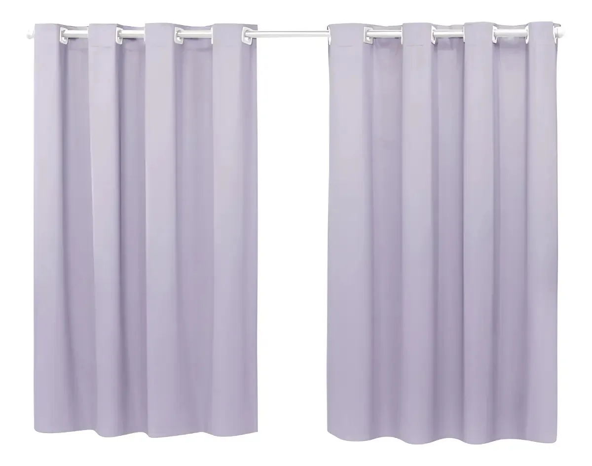 Cortina Blackout Cortina De Pvc 2,80m (larg) X 2,00m (alt) Cor Lilás