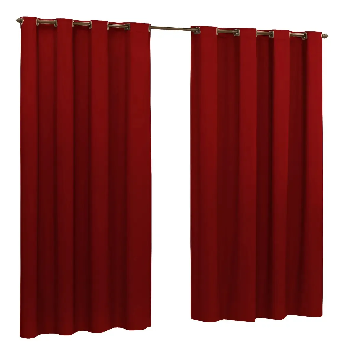 Cortina Pra Sala Cortina Blackout De Pvc 4,20 X 2,50m (alt) Cor Vermelho