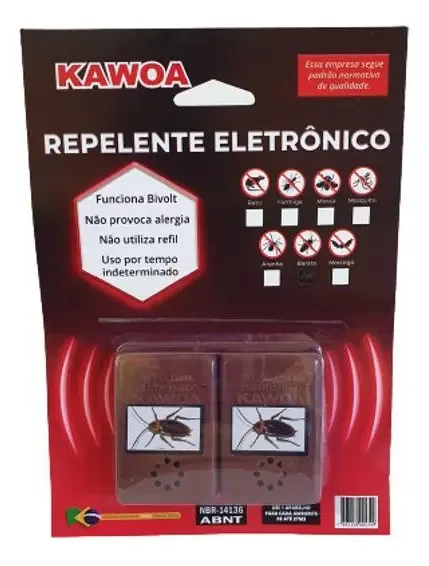 Cartela Com 2 Repelentes Para Barata - Kawoa