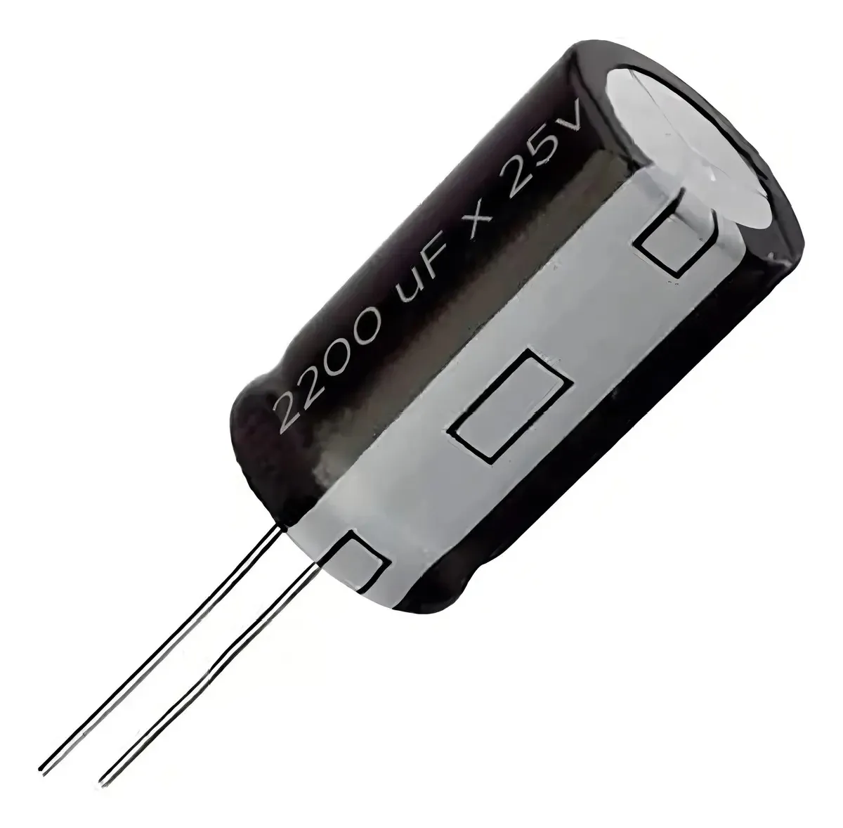 Capacitor Eletrolítico 2200uF 25V TOPMAY para Projetos Eletrônicos