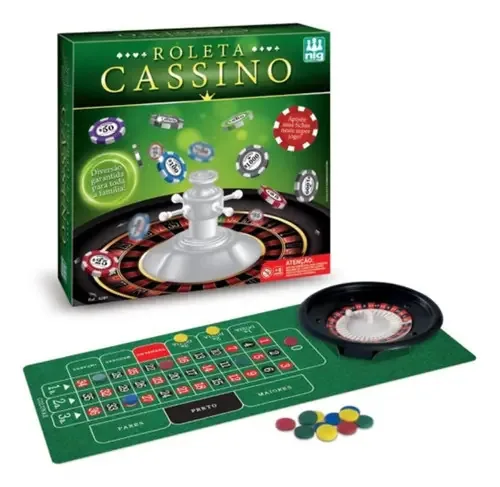 Brinquedo Jogo Roleta Faz De Conta Cassino Completo