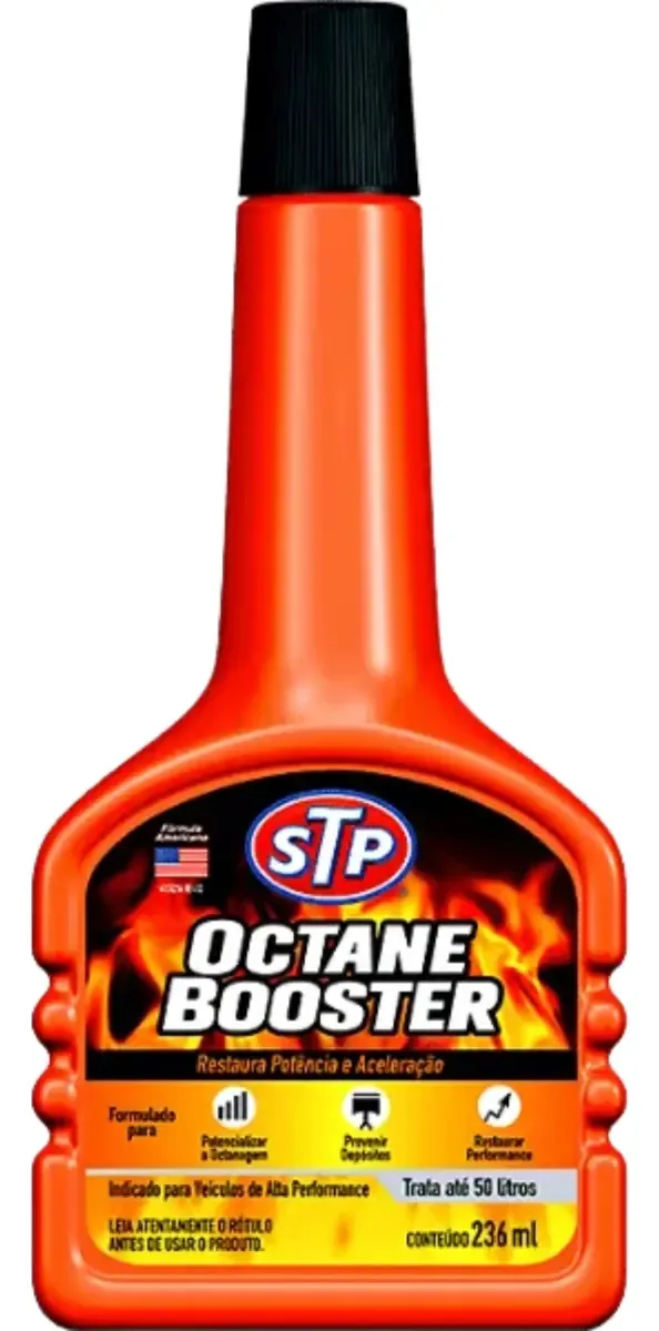 Aditivo Stp Octane Booster Tanque Combustível Gasolina