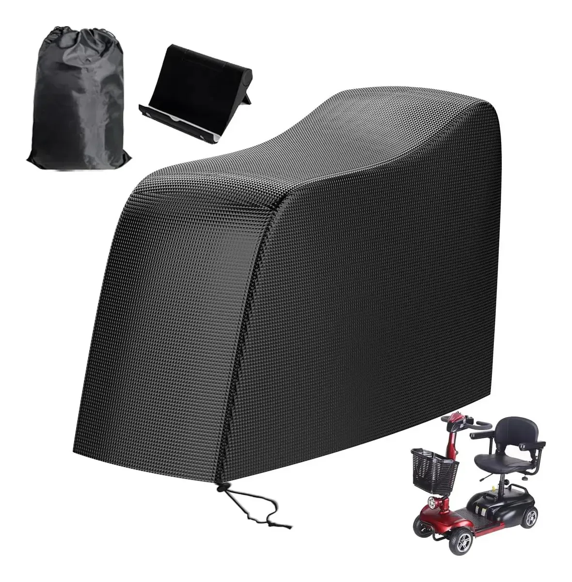 Capa de scooter de mobilidade, tampa de armazenamento