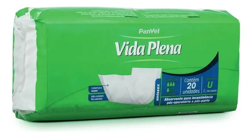 Absorvente Incontinência Panvel Vida Plena 20 Uni