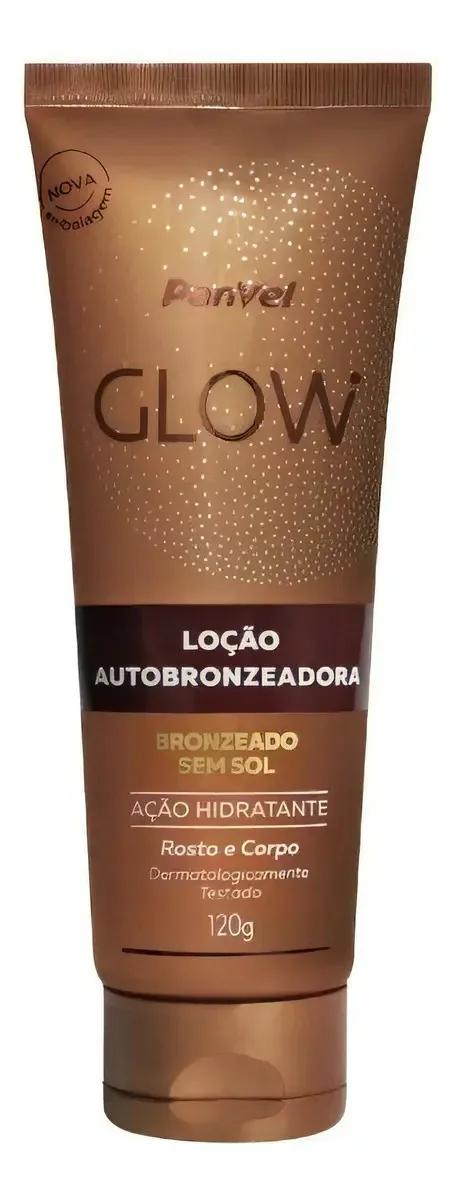 Autobronzeador Panvel Corpo E Rosto MÉDIO 120g
