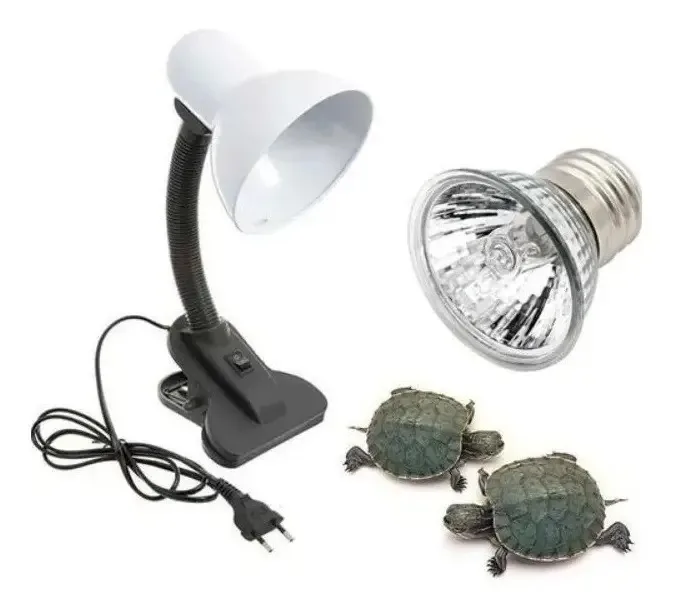 Luminária + Lâmpada Uva Uvb 3.0 110v 220v Repteis Sol 110V 25w