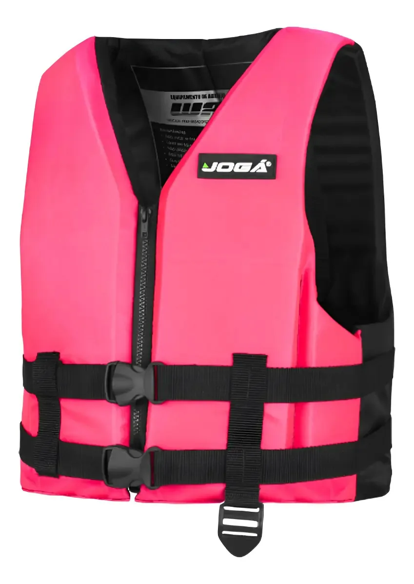 Colete Salva Vidas Wave Jogá Criança / Adulto Cor Rosa Tamanho 50