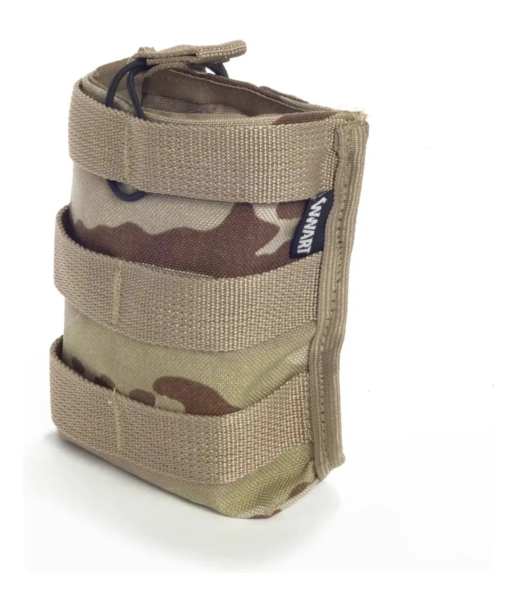 Bolso Porta Carregador Fuzil Cordura 1000d Multicam Arid