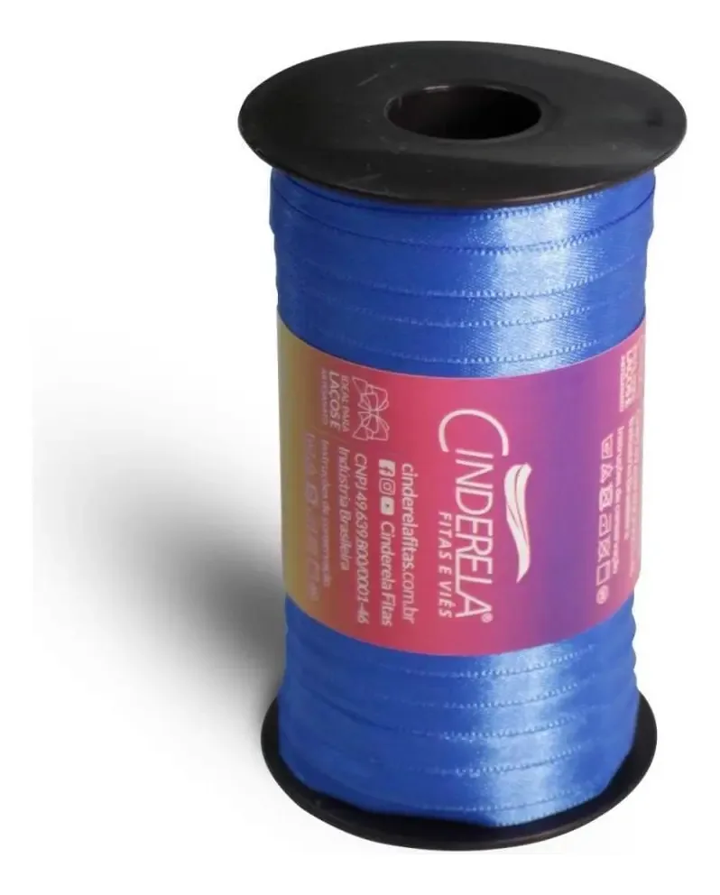 Fita Cetim Face Simples 100mt 7mm R