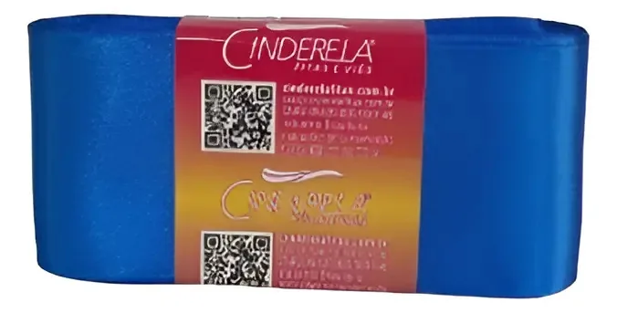 Fita Cetim Nacional 50mm C/10 Metros Artesanato Casamento Cor Fita De Cetim Royal Fita De Cetim Lisa