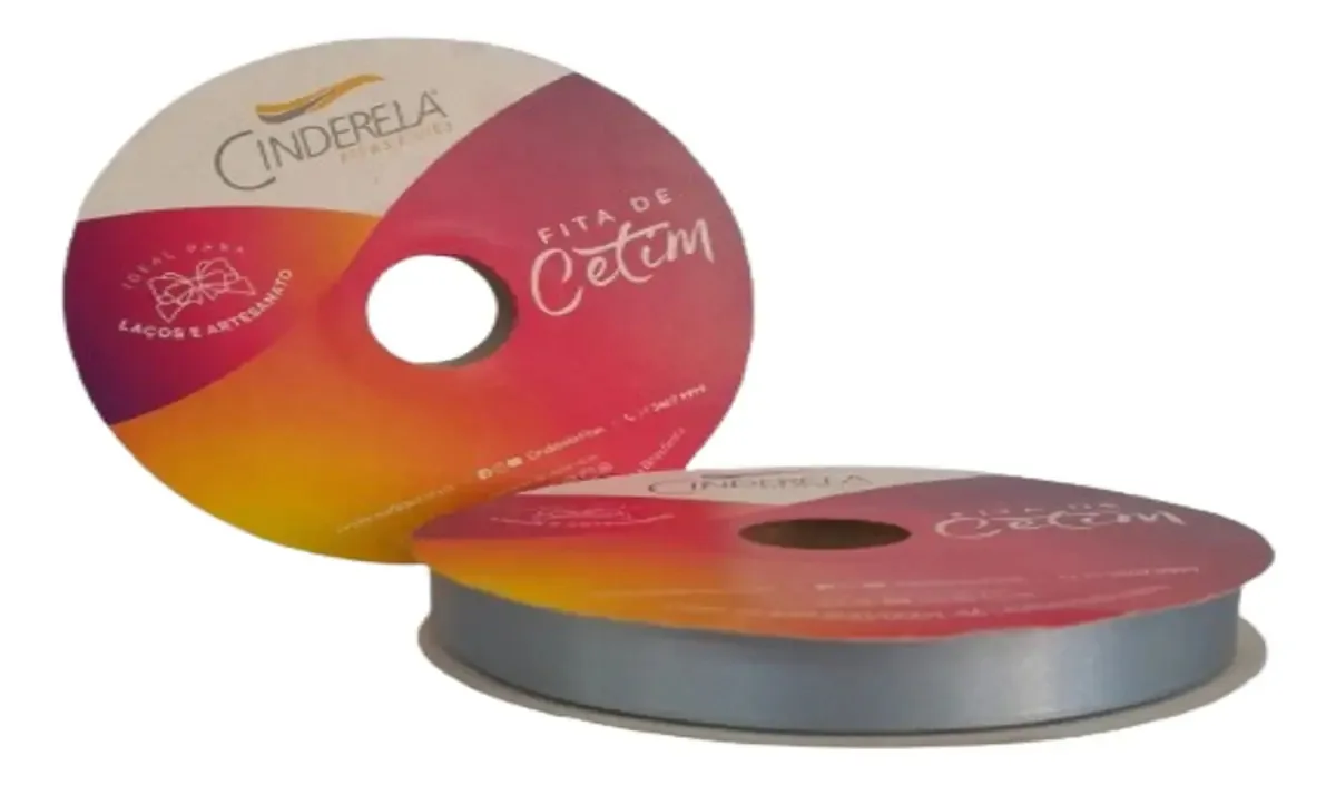 Fita Cetim Cinderela 15mm Com 50 Metros Cor 161 Verde Mirante Fita De Cetim Lisa