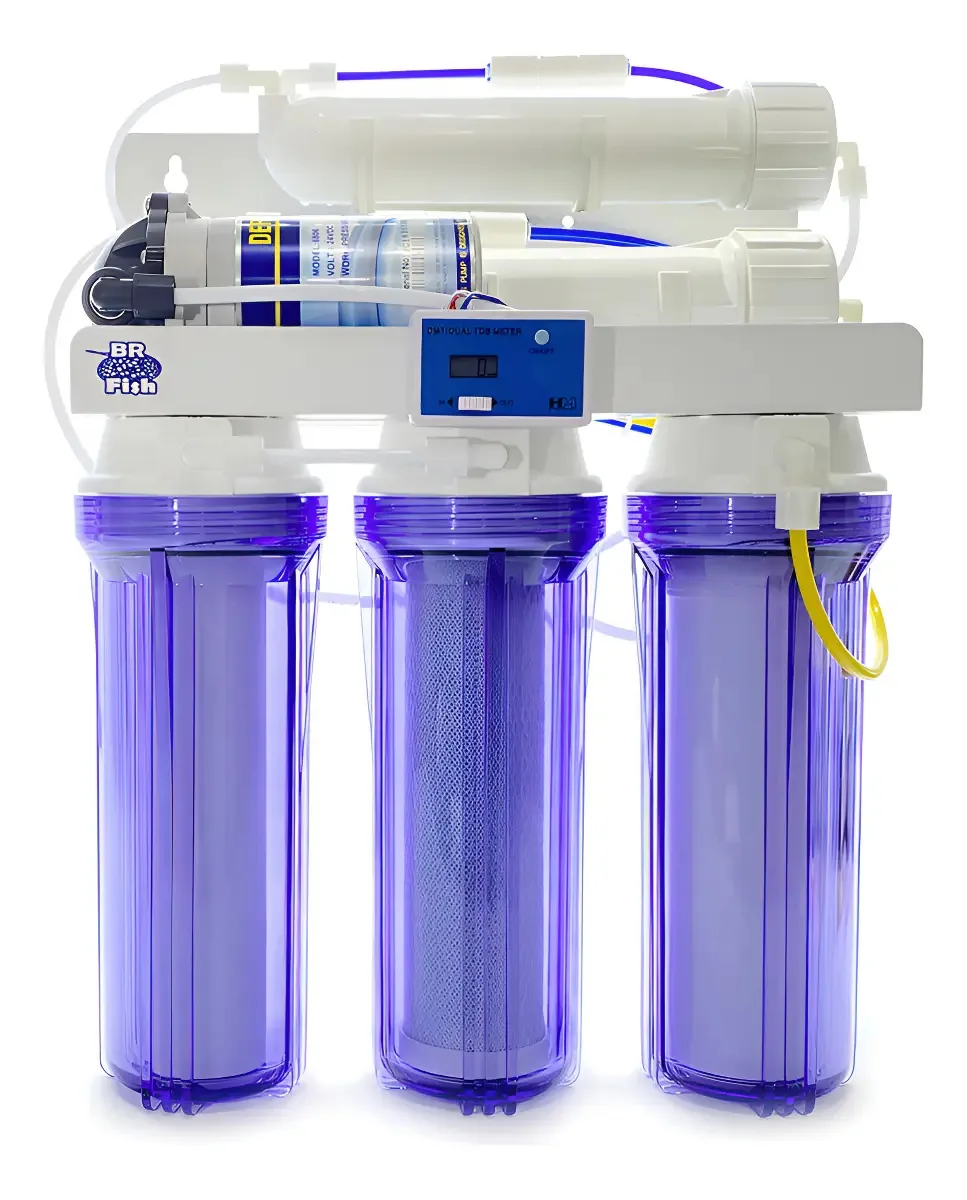 Filtro Osmose Reversa 300gpd + Bomba + Tds In-line Transpare