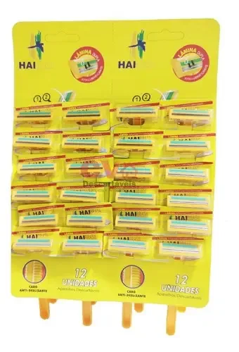 Aparelho De Barbear Haibrasil Com 24 Pçs Full