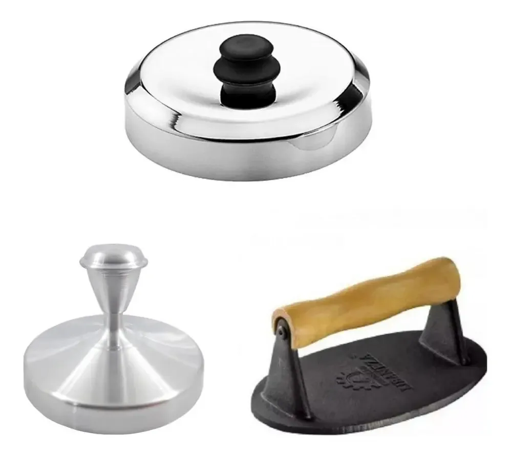 Kit Abafador Modelador Hambúrguer Amassador