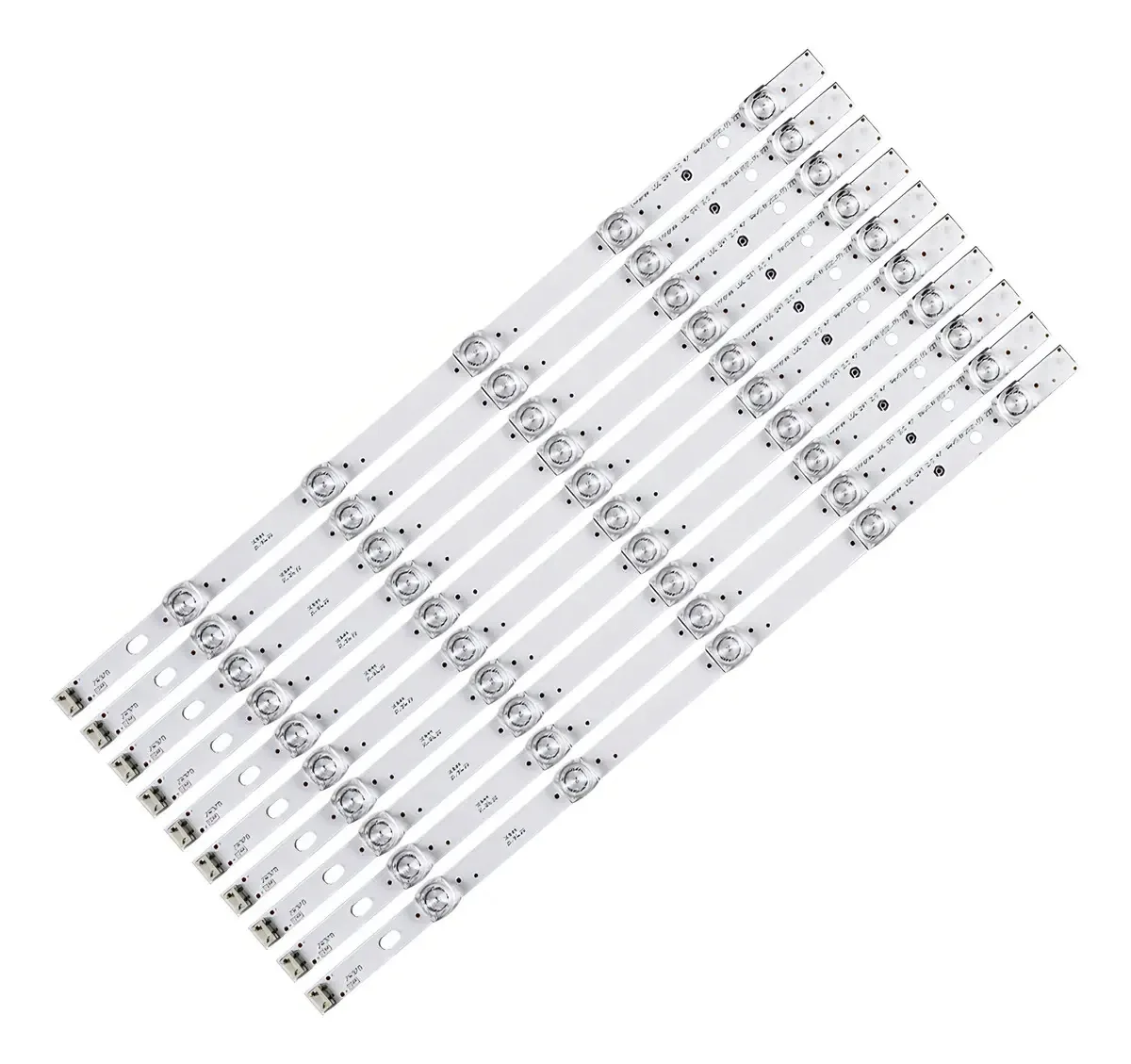Kit 10 Barras Led Compatível Tv 47ln5460