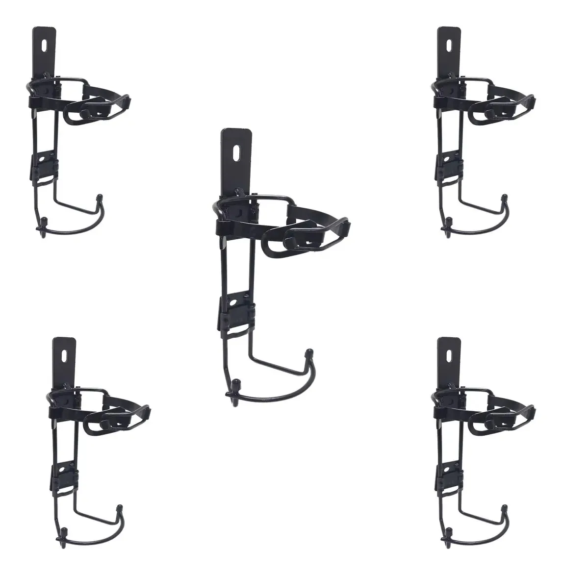 Kit Com 5 Suportes Extintor Veicular De 3 Polegadas Médio