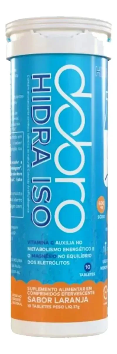 Repositor Hidra Iso Dobro Laranja 10 Tabletes